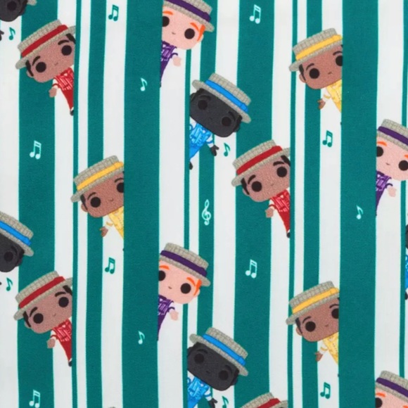 DISNEY PARKS LOUNGEFLY MAIN STREET MINI BACKPACK - Picture 5 of 6